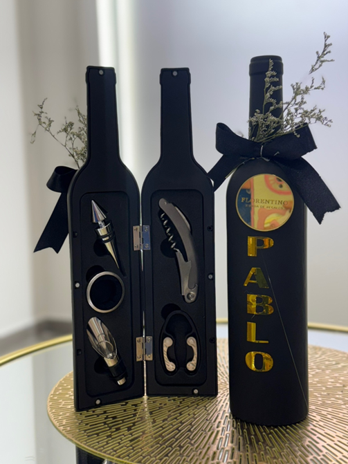 SET PARA VINO X 5 PIEZAS