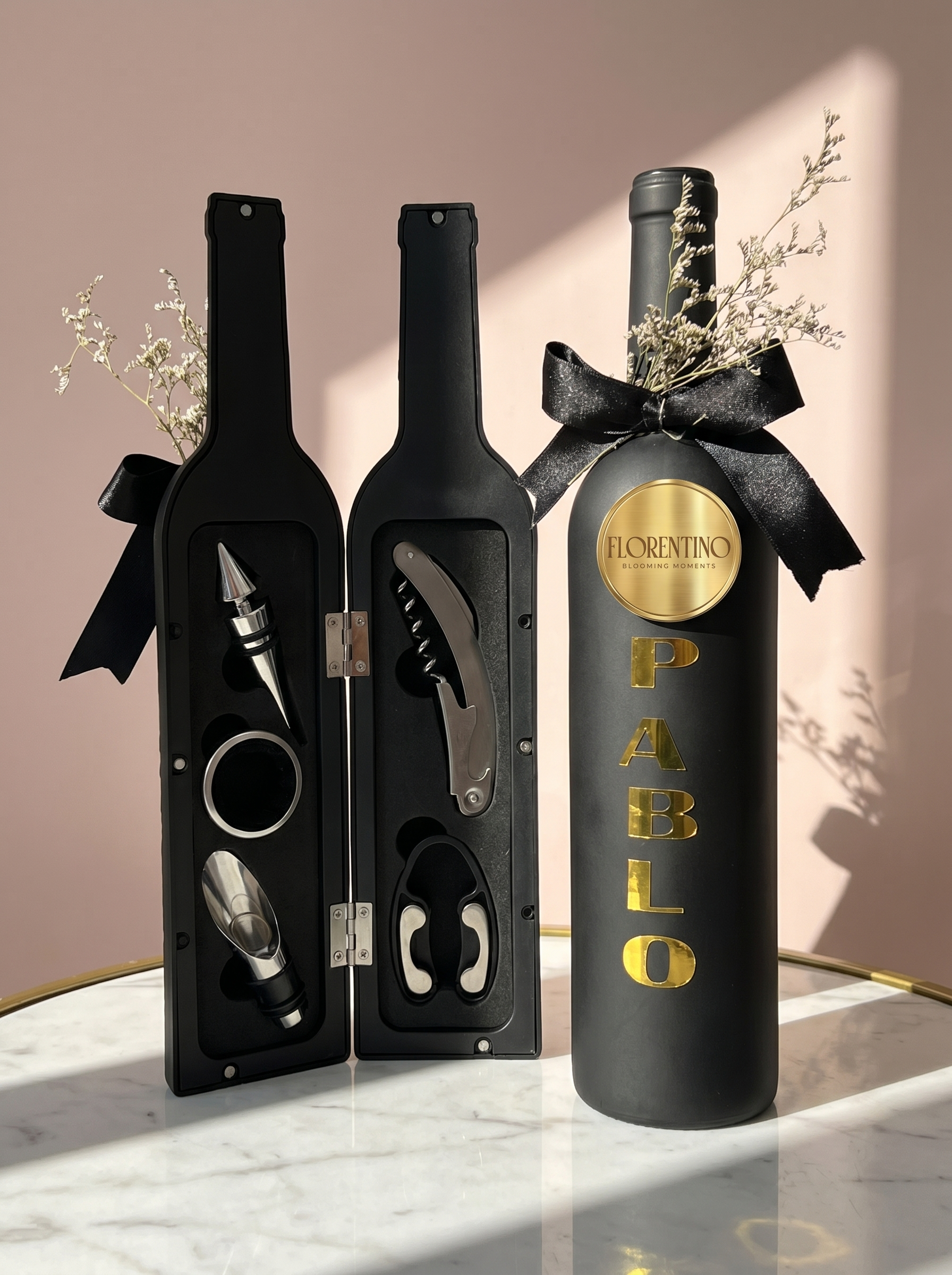 SET PARA VINO X 5 PIEZAS